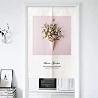 SK Studio Cortina De Puerta Japonesa Noren Cortina para Pasillo De La Cortina De la Entrada Cocina-Flor Tapiz 26&quot-x35…